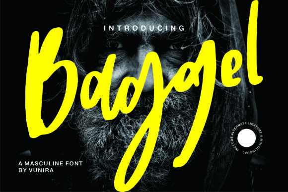 Baggel: The Enchanting Script Handwritten Font for Romantic Editorial Design