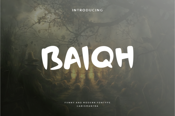 Baiqh: The Spooky-Fun Script Font for Scroll-Stopping Campaigns