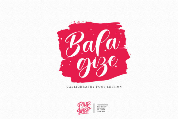Balagize: The Dazzling Script Handwritten Font for High-Impact Campaigns