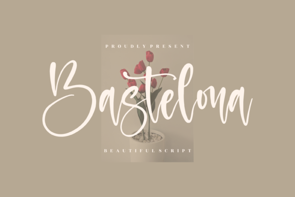 Bastelona Script Font for Branding and Packaging Design