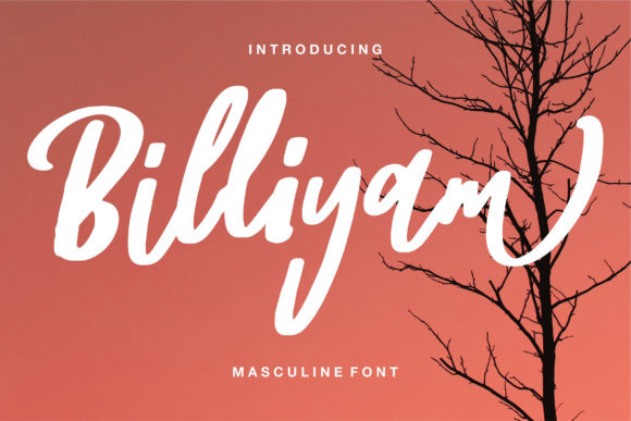 Billiyam: The Enchanting Script Handwritten Font for Romantic Web Design
