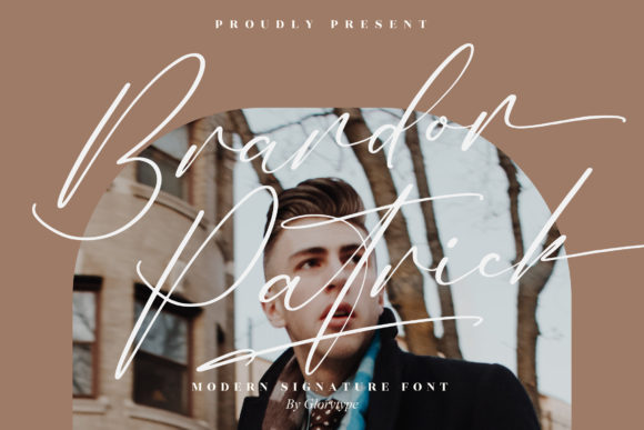 Brandon Patrick: A Chic Script Font for Sophisticated Editorial Design