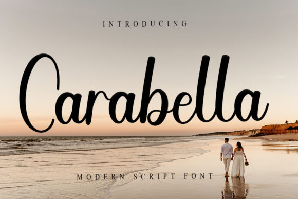 Carabella Script Font for Boutique Branding