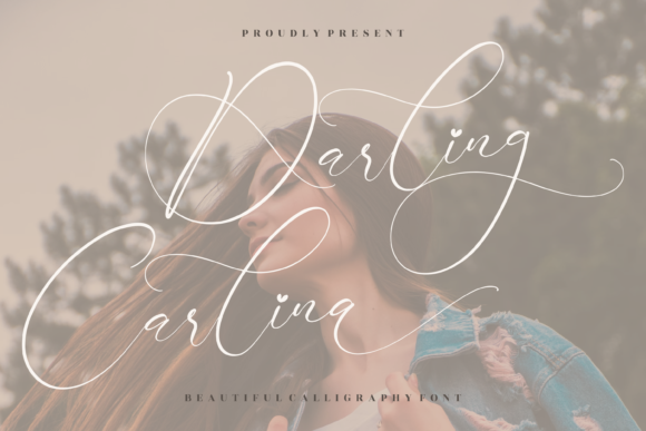 Darling Carlina: A Script Handwritten Font for Elegant Branding