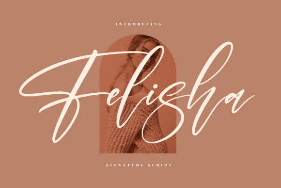 Felisha Script Font for Charming Digital Branding