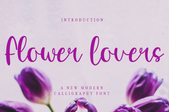 Flower Lovers: The Playful Script Font for Scroll-Stopping Campaigns