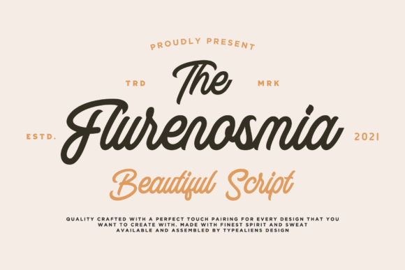 Flurenosmia: A Vintage Script Font for Elegant Web Design