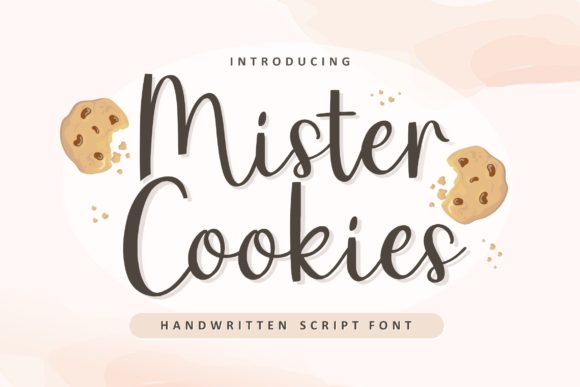 Mister Cookies: A Chic Script Font for Elegant Digital Branding