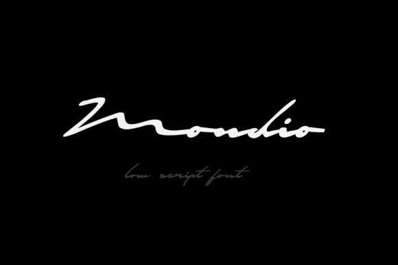 Mondio Script Font: Elegant Handwritten Typography for Editorial Design
