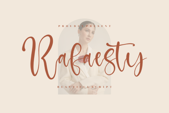 Rafaesty Script Font for Editorial Branding