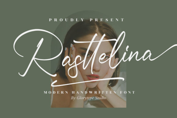 Rasttelina: A Modern Script Typeface for Editorial Design