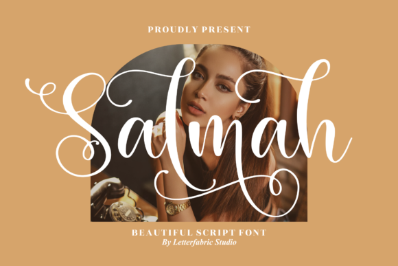 Salmah Script Font Review for Editorial Design