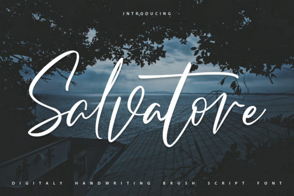 Salvatore Font Review: Vintage Script for Design