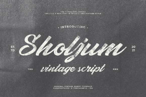 Sholjum: A Playful Script Handwritten Font for Modern Web Design